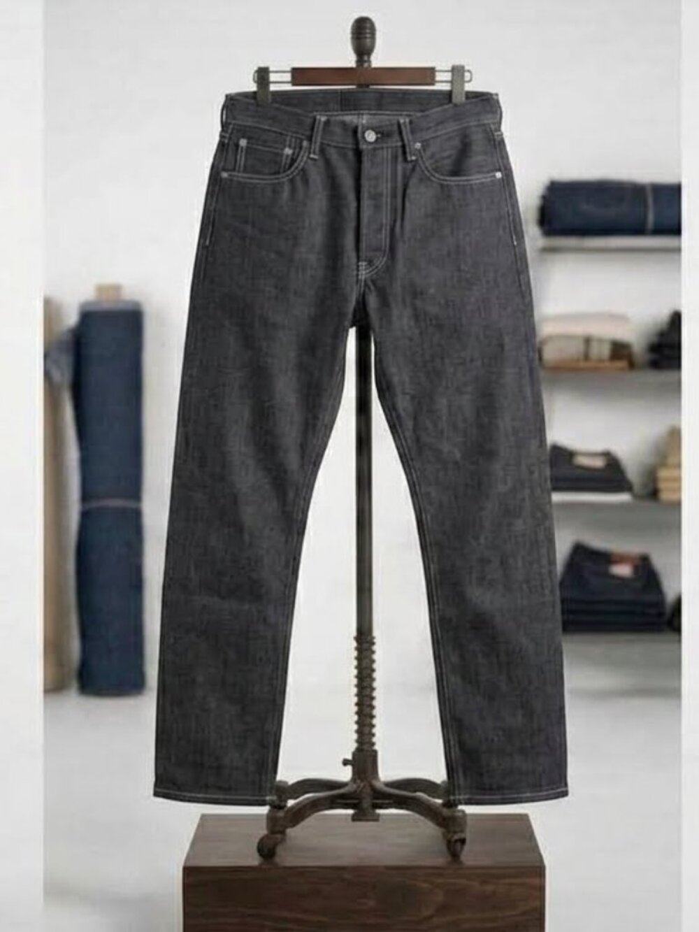 Lowrider The Boulevard Classic Black Straight Jeans 42x30
